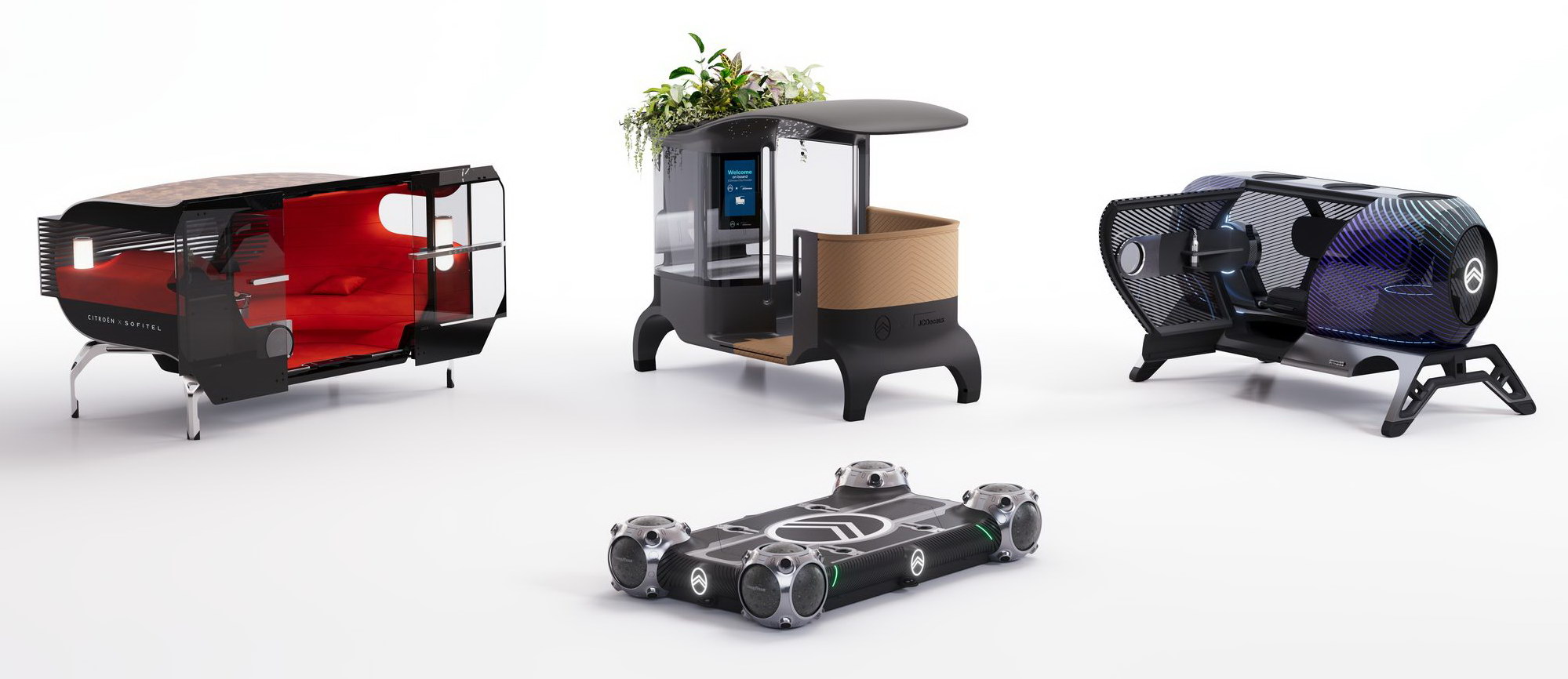 Безпілотний скейт для міста: Citroen показав абсолютно футуристичний концепт Autonomous Mobility Vision